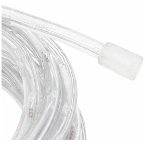 Stringa Di Luci Con 240 Led Bianco Caldo 10 M In Pvc - Foto 6