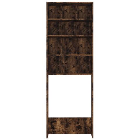 Mobile Per Lavatrice Rovere Fumo 64x24x190 Cm - Foto 10