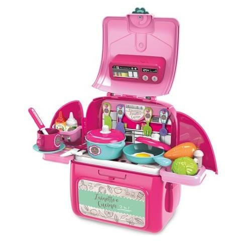 Cucina Giocattolo 44021 Maisonelle Zainetto Cucina 2 In 1 - Foto 1