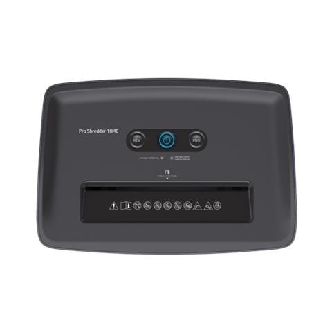 Pro Shredder 10MC distruggi documenti Taglio a frammenti 55 dB 22 cm Bianco - Foto 2