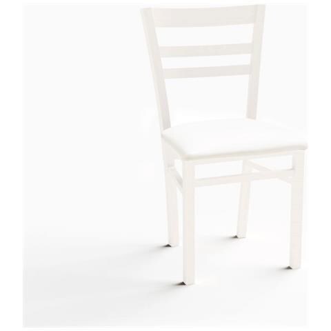 Sedia Cromica Bianco Opaco - Foto 1