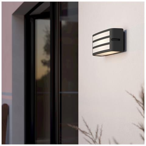 Applique Contemporanea Da Esterno Camarda 1 Luce Alluminio Antracite - Foto 1