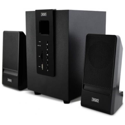 Set di Altoparlanti 20 W per PC 2.1 Canali Colore Nero - Foto 1