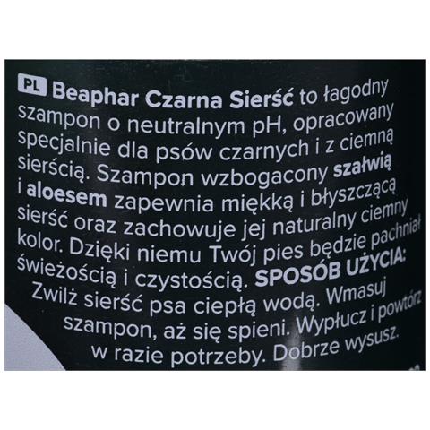 Shampoo Per Animali Domestici Beaphar Black Coat 250 Ml - Foto 2