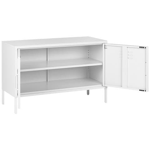 Armadietto Da Ufficio Uria Metallo Bianco - Foto 2