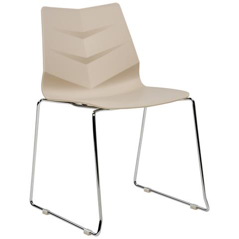 Set Di 4 Sedie Da Pranzo Beige Hartley - Foto 2