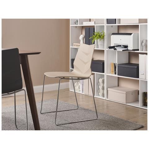 Set Di 4 Sedie Da Pranzo Beige Hartley - Foto 1