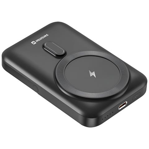 Powerbank Magsafe 10000mah Con Supporto Video Compatibile Ricarica Rapida 20w, Nero - Foto 5
