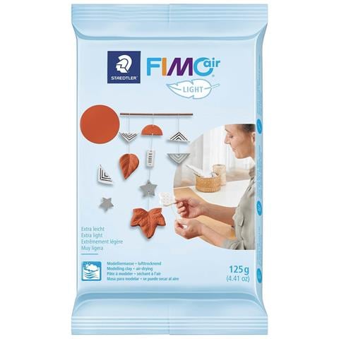 2 Argilla Polimerica Fimo Air Light 125 G Terracotta + Bianco - Foto 1