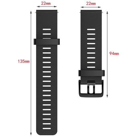 Cinturino In Silicone Per Polar Grit X Black - Foto 2