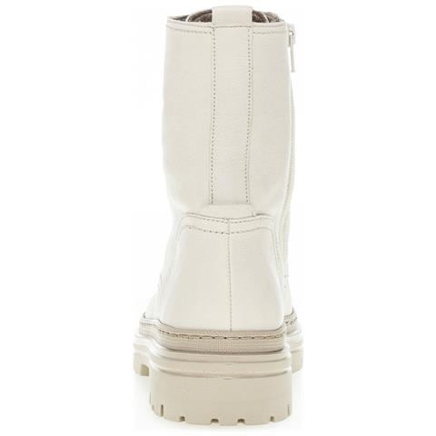 Nude Casual Closed Booties Stivaletti Pelle Scarpe Donna Beige Eu 38, 31721-21 - Foto 3