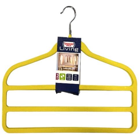 Domopak - Set 2 Grucce Pantaloni Antiscivolo - Foto 1