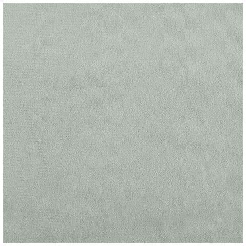 Sedia Relax Grigio Chiaro in Velluto - Foto 7