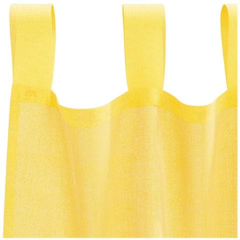 Tende In Voile Con Passanti 2 Pz Giallo 140x245 Cm - Foto 8