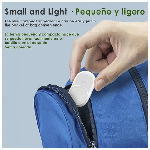 Powerbank Con Capacità 1100mah Compatibile Con Apple Watch 8x1x3 Cm. Colore Bianco - Foto 2