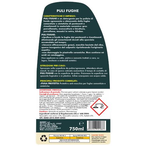 Puli Fughe 750ml - Come Pulire Le Fughe Dei Pavimenti - Foto 2