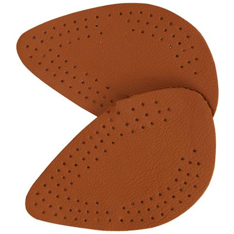 Solette In Pelle Per Tacchi Alti, Cuscinetti Per L'avampiede Darkbrown - Foto 3