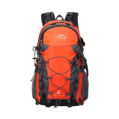 Zaino da Trekking Impermeabile Multiuso 40 Litri 50x32x15 cm Arancione - Foto 2