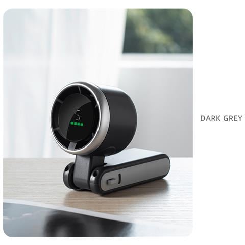 Ventilatore Pieghevole: Soluzione Di Raffreddamento Portatile Darkgrey - Foto 3