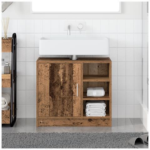 Mobile lavabo Legno Antico 63x29x55 cm - Foto 2