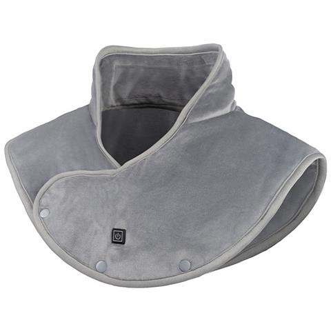 Scalda Collo E Scialle Riscaldabile Ricaricabile - Avvolgimento Elettrico Riscaldante A 3 Zone Grey - Foto 2