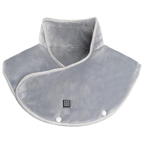 Scalda Collo E Scialle Riscaldabile Ricaricabile - Avvolgimento Elettrico Riscaldante A 3 Zone Grey - Foto 7