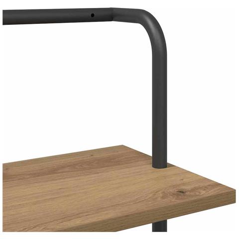 Libreria rovere artigianale 60 x 24 x 203 cm Legno multistrato - Foto 9