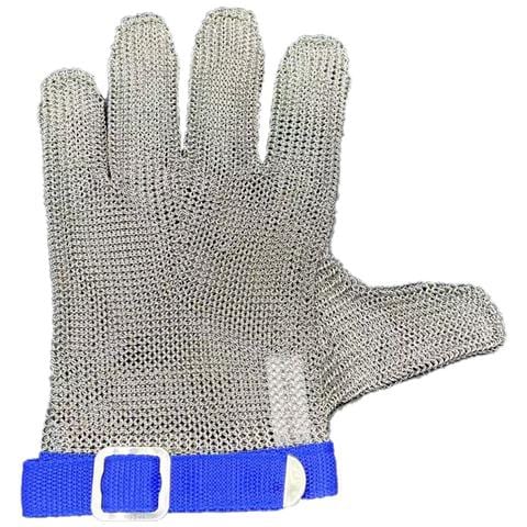 Guanto Antitaglio In Acciaio Inossidabile 316l Con Cinturino In Nylon - Protezione Avanzata Per Le Mani - Foto 1