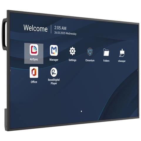 CDE4314-2C visualizzatore di messaggi Pannello piatto per segnaletica digitale 109,2 cm (43") LCD Wi-Fi 500 cd /m² 4K Ultra HD Nero Processore integrato Android 14 24/7 - Foto 11
