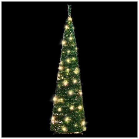 Albero di Natale Artificiale Pop-up con 50 LED Verde 120 cm - Foto 2