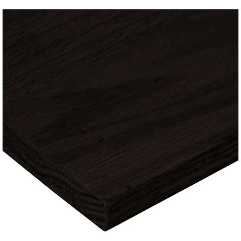 Gradini 2 pz Marrone Scuro 80x30x2 cm Legno Massello Rovere - Foto 9