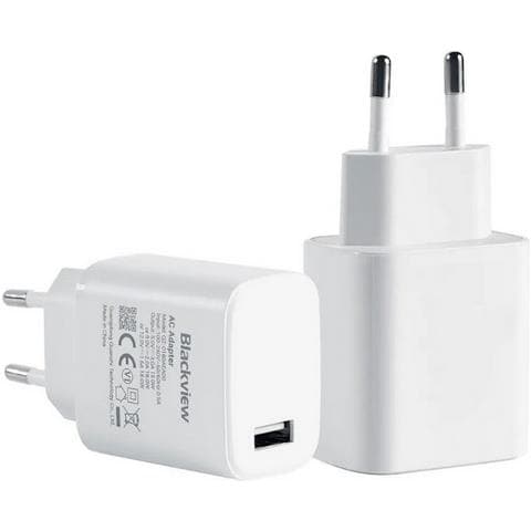Caricabatterie Originale Da Parete Per Casa Usb 18w White Bulk Per Smartphone - Foto 1