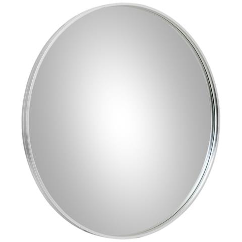 Specchio Rotondo In Metallo D86,5x03h Cm - Foto 1