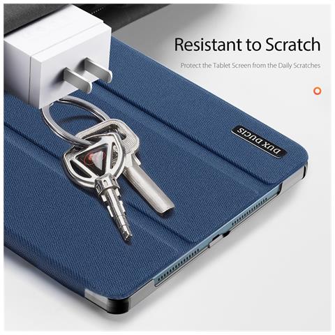Cover per Yoga Tab Plus - Pelle /PU, Blu - Foto 2