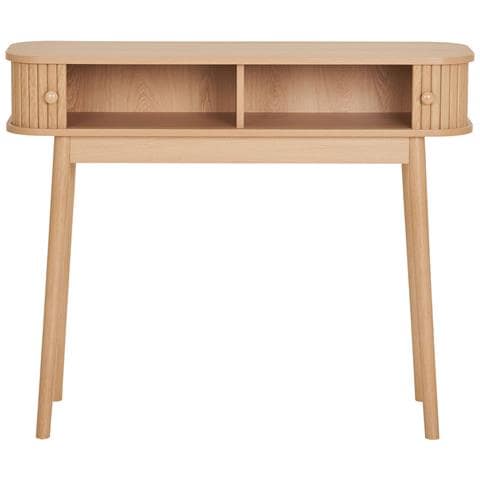 Tavolo Consolle Nikko-marrone-mdf-100x30x80,5 Cm - Foto 2