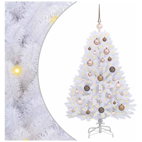 Albero di Natale artificiale Bianco 68 x 68 x 120 cm - Foto 1