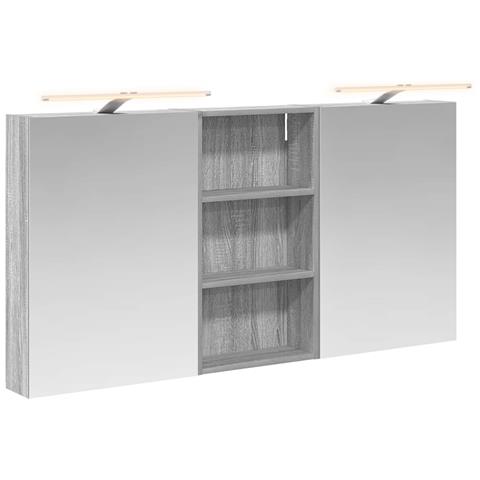 Set di Armadi da Bagno 3 pcs 140 x 14,5 x 70 cm - Foto 1
