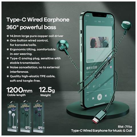 Auricolari Cablati - Verde - Foto 4
