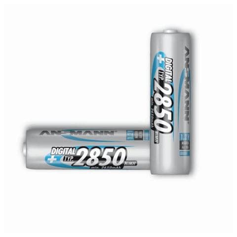 Confezione 2 Batterie Ricaricabili AA Nimh 2850 Mah - Foto 2
