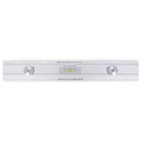 Supporto Fisso Superslim in Alluminio per Schermi 32" fino a 50Kg Argento - Foto 1