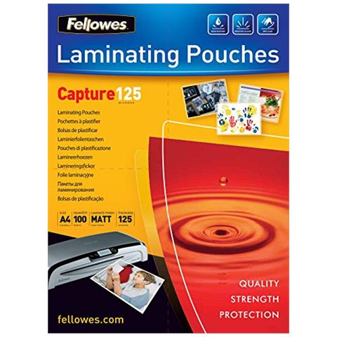 pell. di laminazione A4 125 mic opaco - 100 pezzi - Foto 1