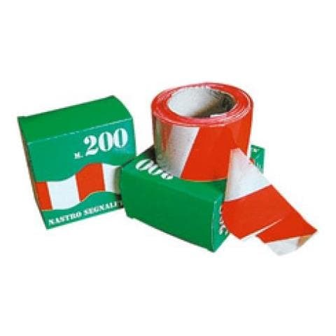 Nastro Segn. Bianco / Rosso M. 200 - Foto 2
