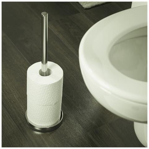 Porta Rotolo Carta Igienica Cromato 13,4x13,4 Cm 446420346 - Foto 4