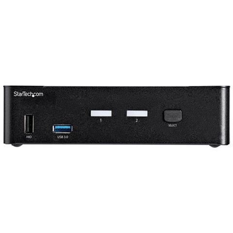 Startech. Com Switch Kvm Displayport a 2 Porte, 4K 60Hz, Kvm Displayport 1.2 USB 3.0, Audio Analogico e Digitale - Foto 4