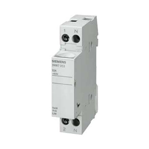 Portafusibile Cilindrico 3nw7 1p+n 32a 10,3x38 1m 3nw7053 - Foto 1