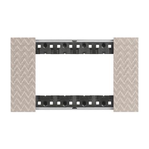 Placca Living Now 4 Moduli Colore Optic Ka4804mm - Foto 1