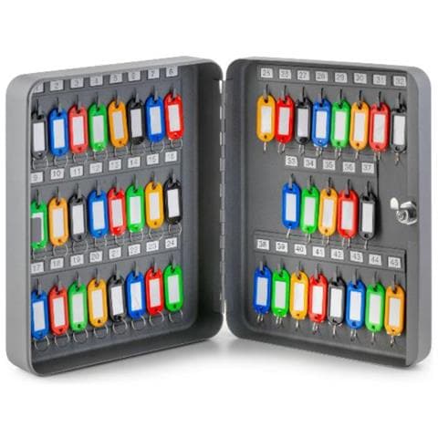 Cassetta Portachiavi 45 Posti Colore Grigio - Foto 1