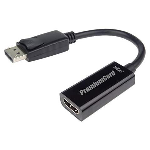 Premiumcord Adattatore Da Displayport Dispone Di Hdmi Maschio / Femminasupporto 3d4 K X 2 K @ 30 Hz - Foto 1
