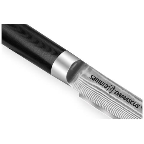 Damasco Professionale Giapponese, Cucina Steak Knife 120 Millimetri / 4,7’ ’. G-10 Della Maniglia. Durezza 61 Hrc - Foto 2