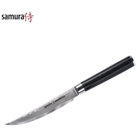 Damasco Professionale Giapponese, Cucina Steak Knife 120 Millimetri / 4,7’ ’. G-10 Della Maniglia. Durezza 61 Hrc - Foto 5